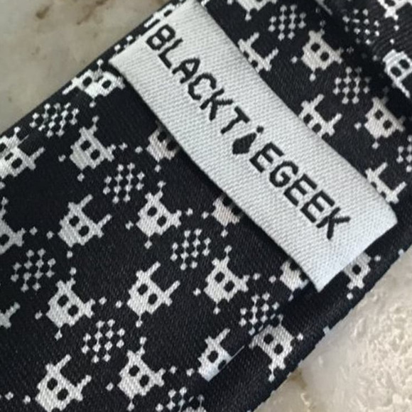 BLACKTIEGEEK SKINNY TIE - Picture 4 of 8